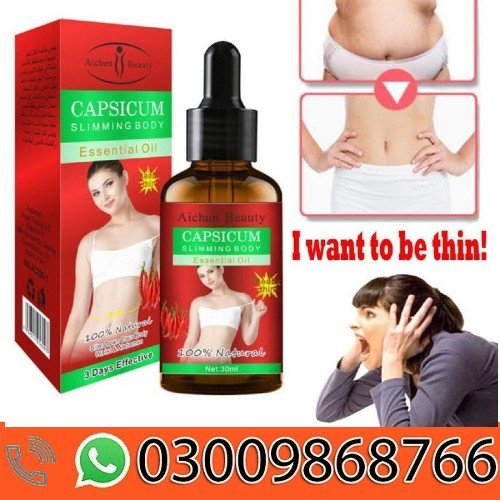 Capsicum Slimming Body Essential Oil Price in Pakistan