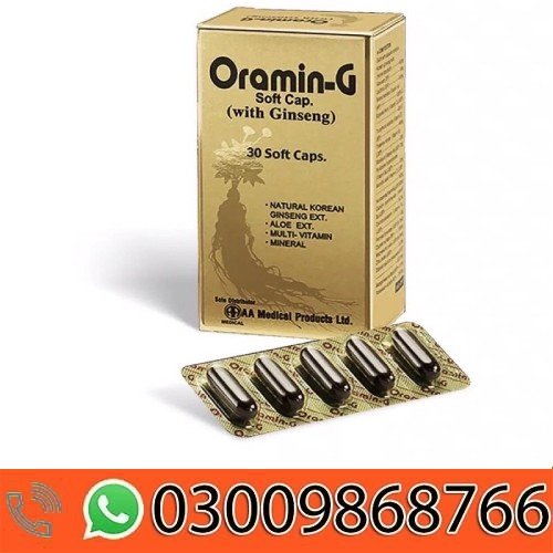 Oramin G Multivitamin Capsules in Pakistan