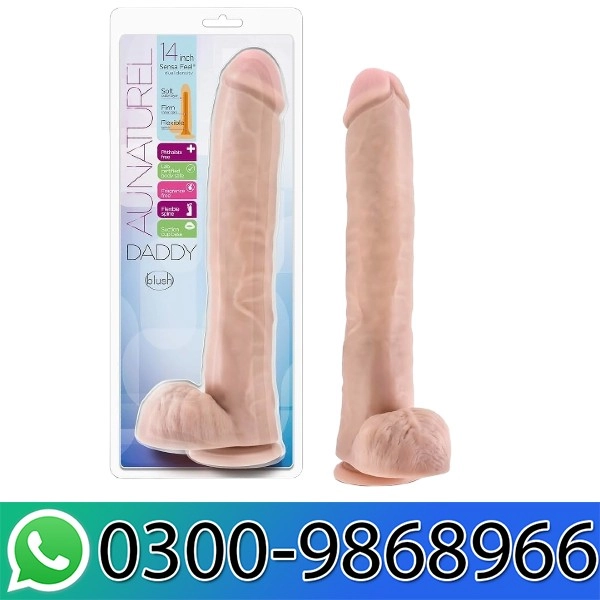 14 Inch Dual Density Silicone Dildo In Pakistan