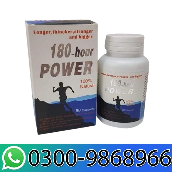 180 Hour Power Capsules in Pakistan