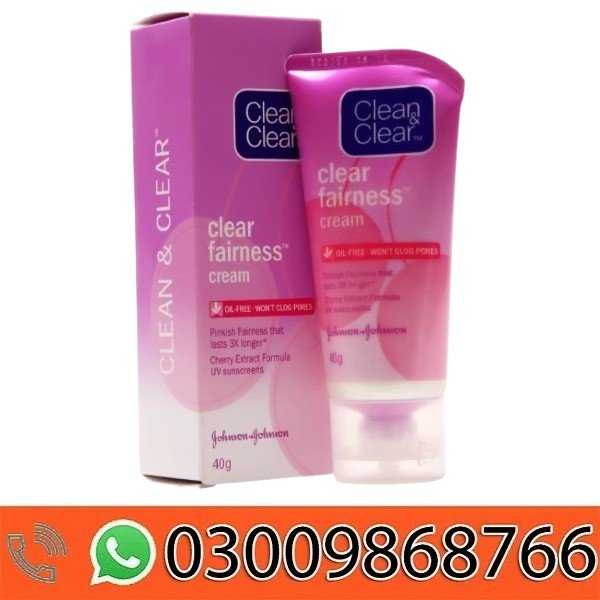 Clean And Clear Fairness Cream In Pakistan