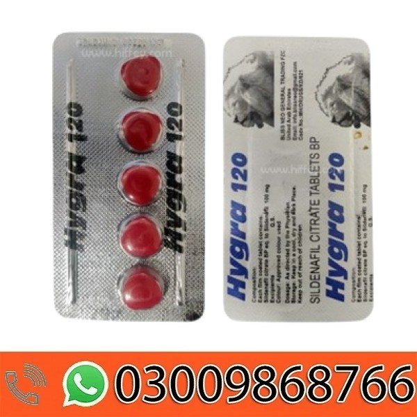 Hygra 120 Sildenafil Citrate Tablets In Pakistan