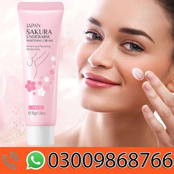 LAIKOU Japan Sakura Underarm Cream In Pakistan