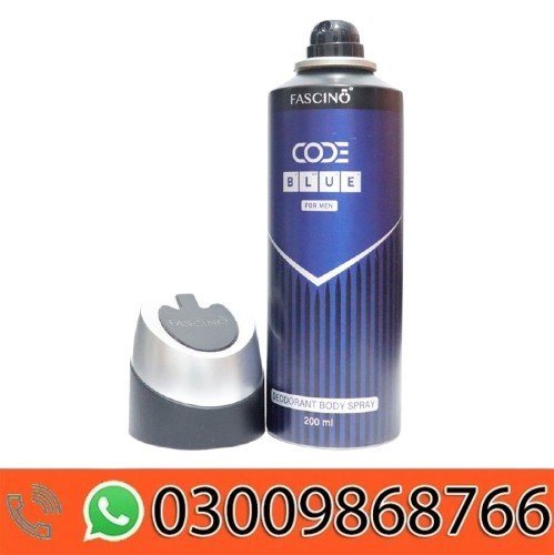 Fascino Code Blue Deodorant Body Spray In Pakistan