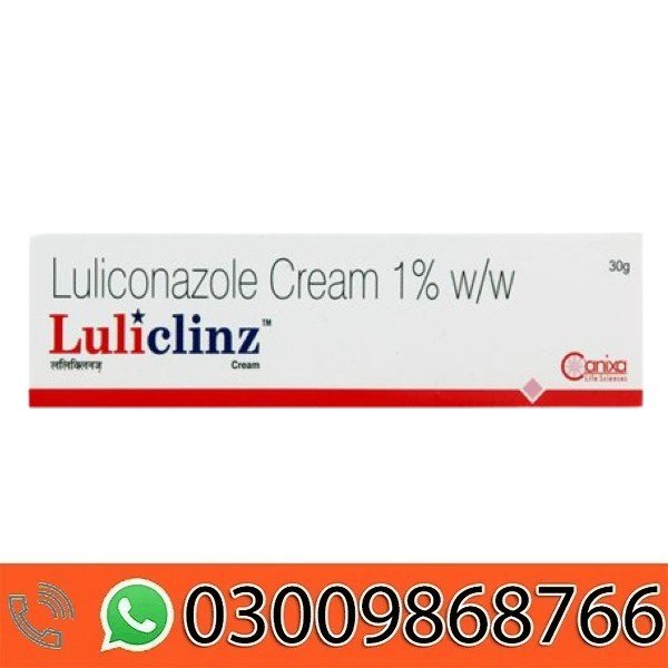 Luliclinz Cream 30gm In Pakistan