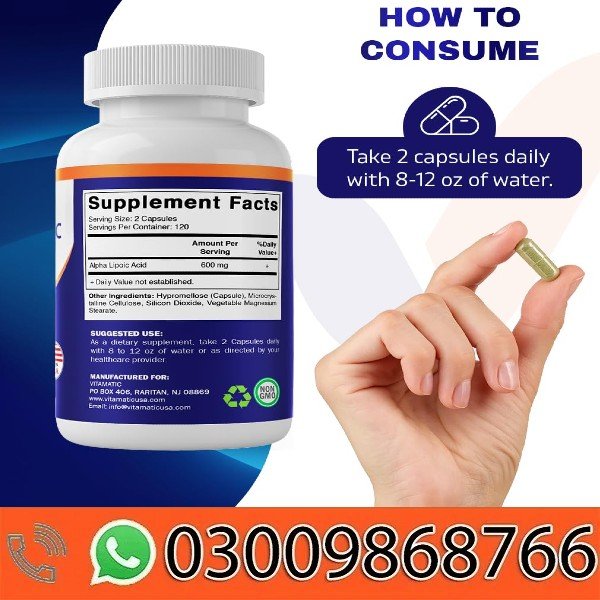 Vitamatic Alpha Lipoic Acid in Pakistan