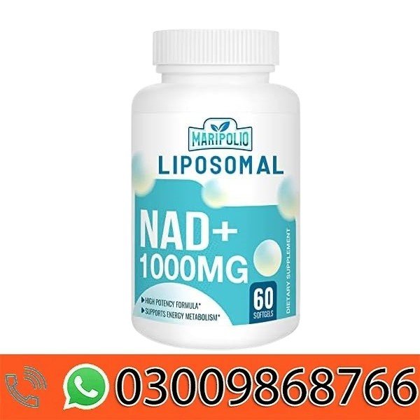 Liposomal NAD Supplement 1000 mg Highest NAD In Pakistan