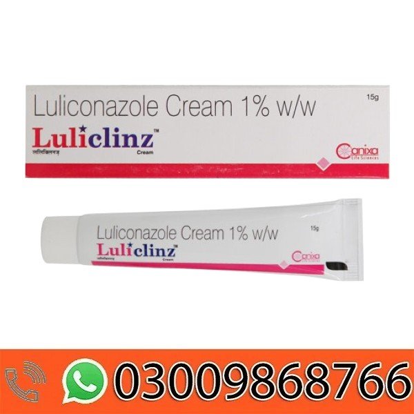 Luliclinz Cream 15gm In Pakistan