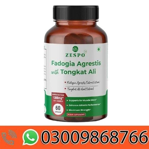 Zespo Fadogia Agrestis & Tongkat Ali In Pakistan