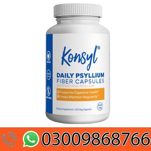 Konsyl Daily Psyllium Fiber Capsules In Pakistan