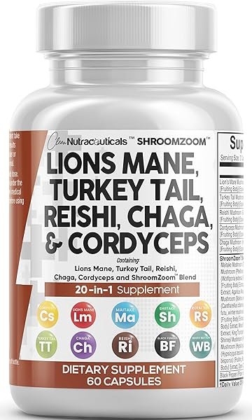 Lions Mane 3000mg 20in1 Mushroom Supplement Price In Pakistan