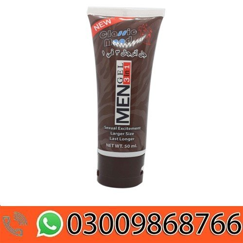 Classic Mood Sexual Excitement Men's 3 in 1 Gel in Pakistan