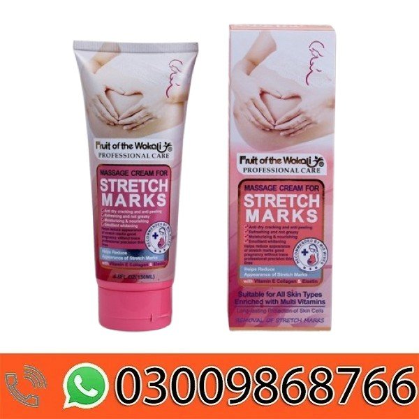 Wokali Stretch Marks Massage Cream 130ml In Pakistan