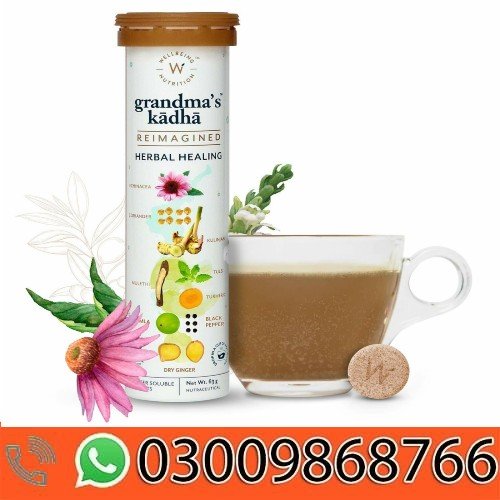 Wellbeing Nutrition Grandma's Kadha Ayush Kwath Immunity Booster Tablets In Pakistan