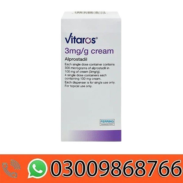 Vitaros Cream In Pakistan