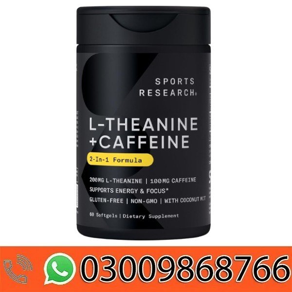 Sports Research L-theanine + Caffeine In Pakistan