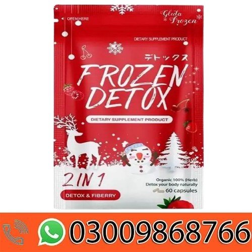 Frozen Detox Capsules 2 In 1 Detox & Fiberry In Pakistan