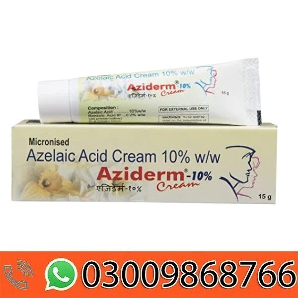 Aziderm 10% Cream In Pakistan