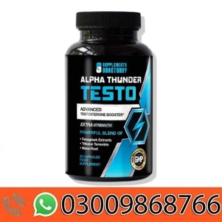 Alpha Thunder Testo In Pakistan