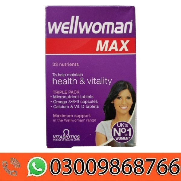 Wellwoman Max Capsules in Pakistan