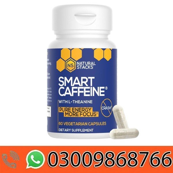 Natural Stacks Smart Caffeine With L-theanine In Pakistan