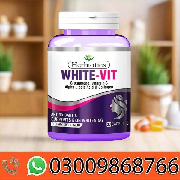 Herbiotics White Vit Capsule in Pakistan