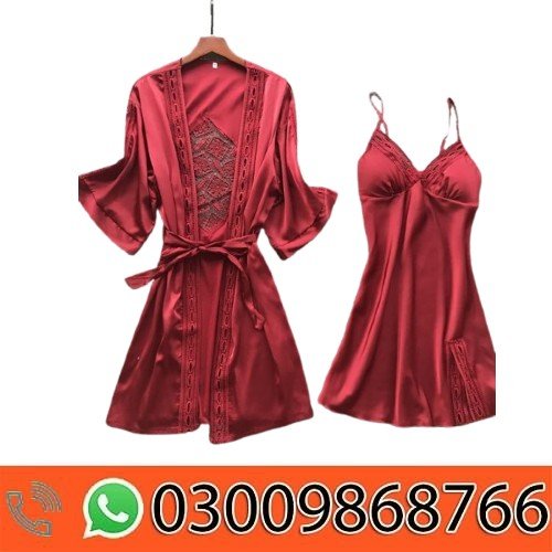 Sexy Nighty Set 3 Piece Women in Pakistan