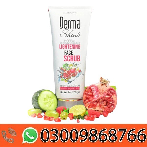 Derma Shine Lightening Face Scrub in Pakistan