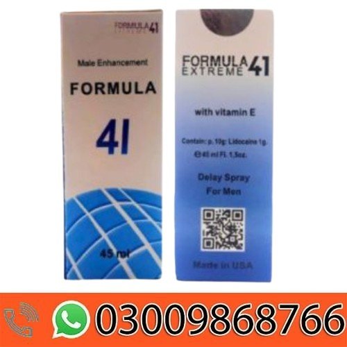 Formula 41 Extreme Male Enhancement Spray in Pakistan