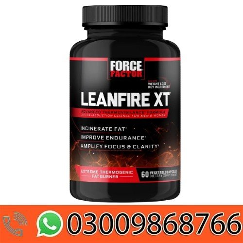 Leanfire Xt Thermogenic Fat Burner Supplement In Pakistan
