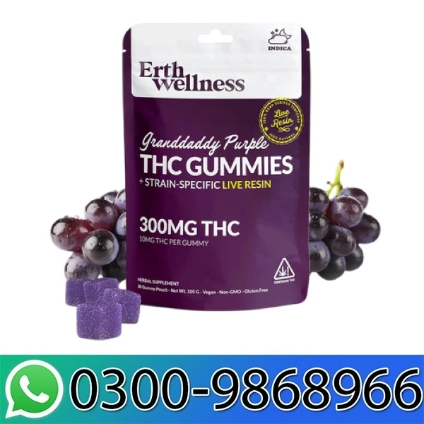 9 THC Gummies Granddaddy Purple Live Resin Price In Pakistan