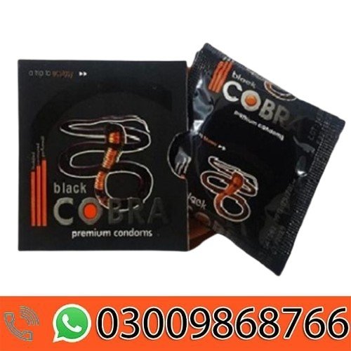 Black Cobra Premium Condoms Price In Pakistan
