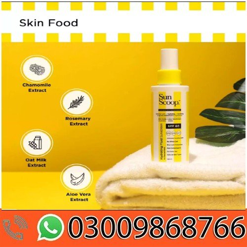 Sunscoop Fluid Body Sunscreen Gel In Pakistan