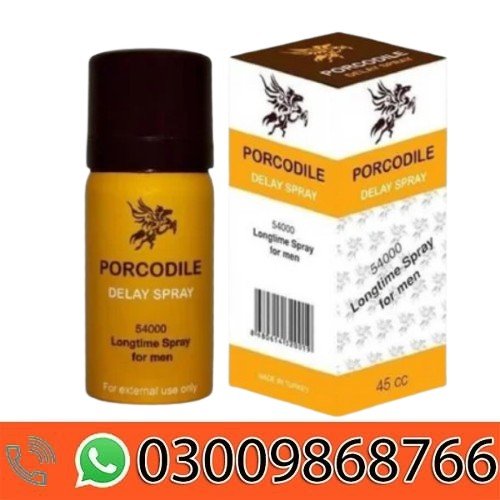 Porcodile Longtime Delay Spray 45cc in Pakistan