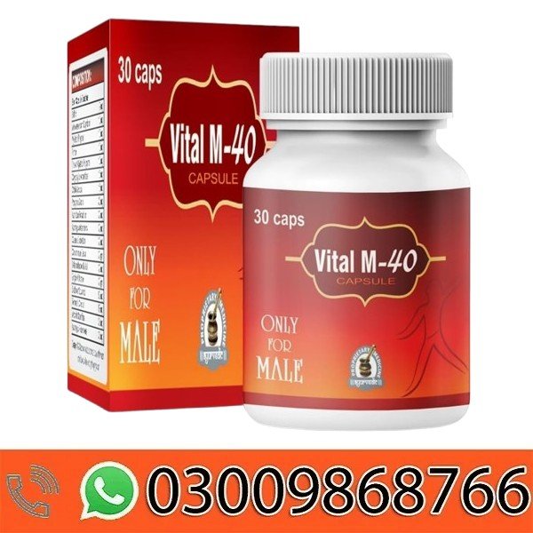 Generic Vital M-40 Capsule For Male In Pakistan