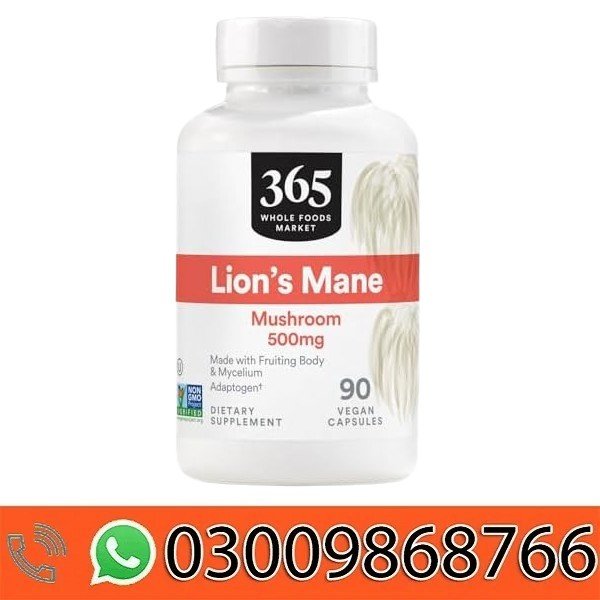 365 Lion’s Mane Mushroom 500mg In Pakistan