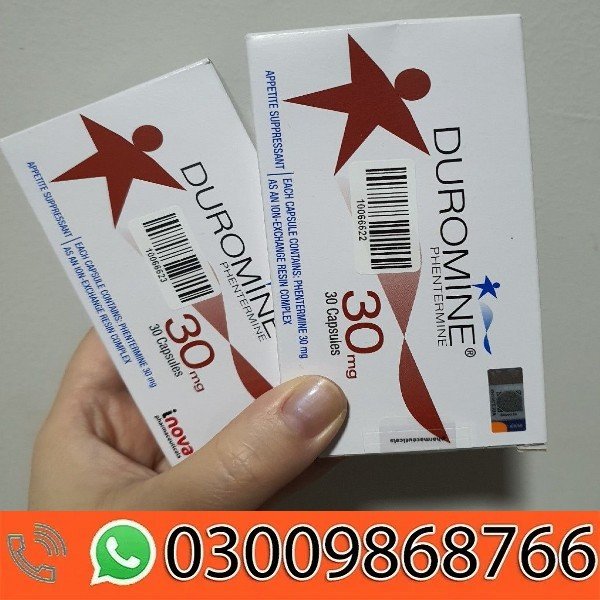 Duromine Phentermine 30mg Price in Pakistan