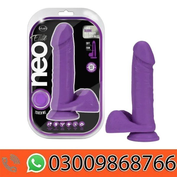 Blush Neo Dual Density Realistic Dildo - 8 Inch In Pakistan