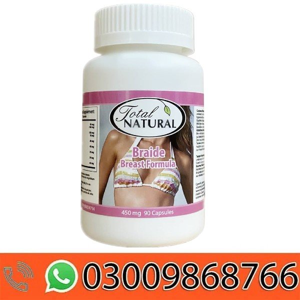 Braide 450mg 90c By Total Natural Capsules In Pakistan
