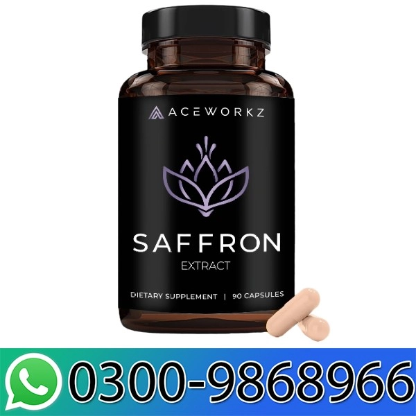 Aceworkz Saffron Extract Capsules In Pakistan