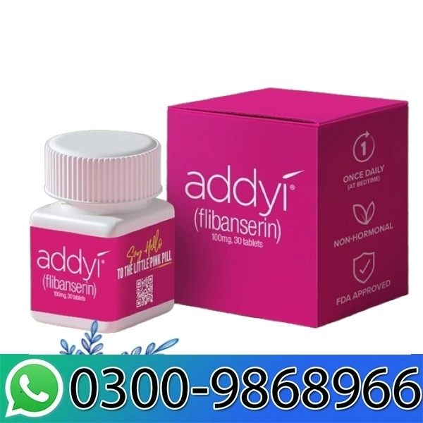 Addyi Tablets (Flibanserin) In Pakistan
