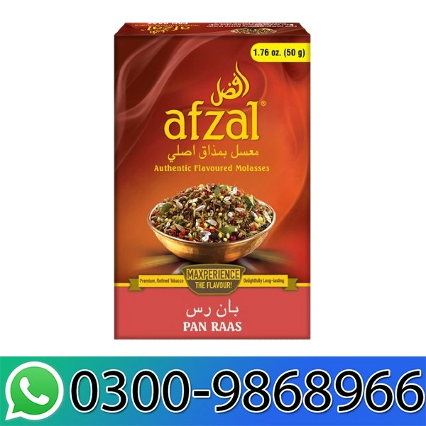 Afzal Pan Raas 50g Hookah Flavor In Pakistan