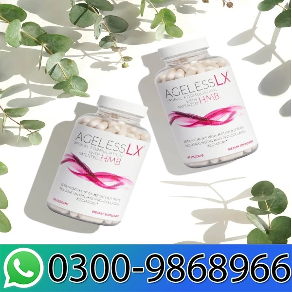 AgelessLX Optimal Anti-Aging Formula with HMB - Collagen Supplements In Pakistan