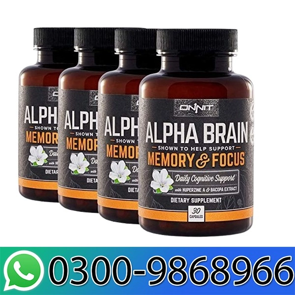 Alpha Brain Memory And Focus In Pakistan