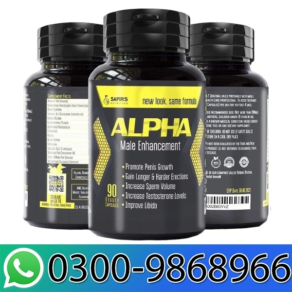 Alpha Male Enhancement Pills Price In Pakistan
