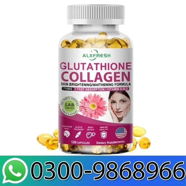 Alxfresh Glutathione Collagen Capsules In Pakistan