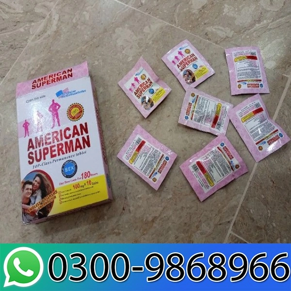 American Superman Pills Available In Pakistan
