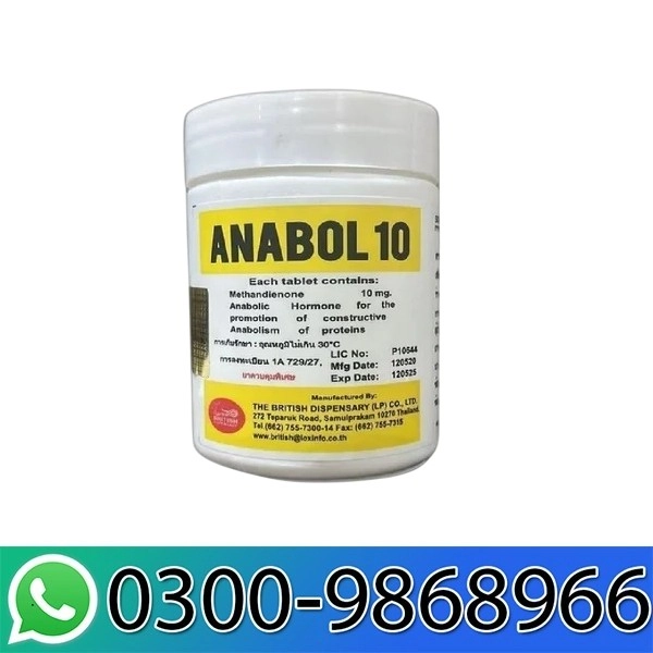 Anabol 10 Mg Tablets In Pakistan