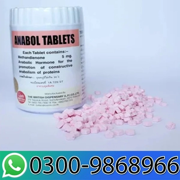 Anabol 5mg 1000 Tablets In Pakistan