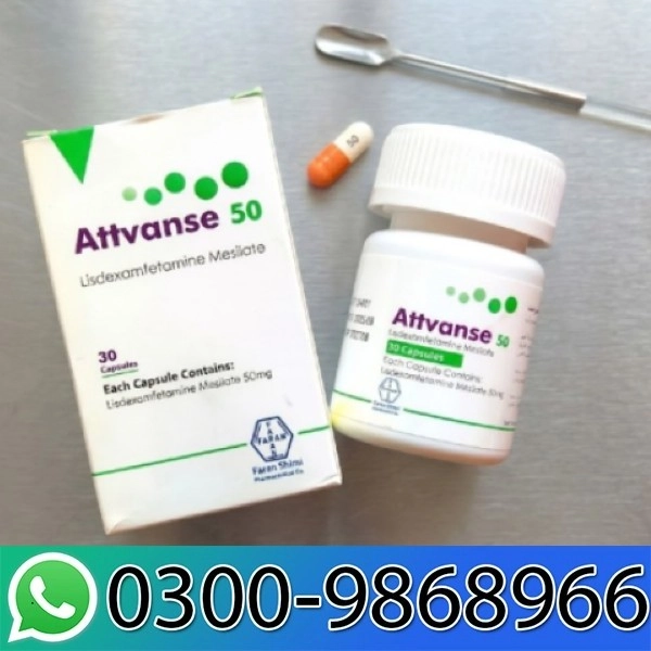 Attvanse Lisdexamfetamine Price In Pakistan